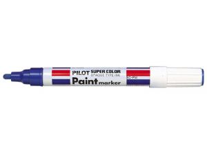 MARKER OLEJOWY PILOT M NIEBIESKI OKRĄGŁA KOŃCÓWKA