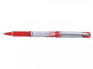 PIÓRO KULKOWE PILOT V-BALL GRIP CZERWONE