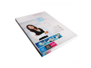 FOLIA LAMINACYJNA LAMIPOUCH A3 80MIC BŁYSZCZĄCA STANDARD 100 SZTUK