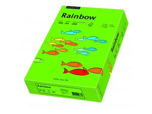 PAPIER KSERO RAINBOW A4 160G CIEMNY ZIELONY R78