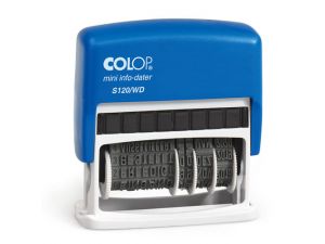 DATOWNIK COLOP MINI S120WD Z 12 HASŁAMI WERSJA DATY CYFROWA