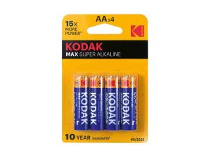 BATERIA KODAK LR06 AA KAA-4 MAX BLISTER 30952867