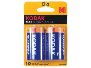BATERIA KODAK LR20 MAX KD-2 30952843 LR20/2 BLISTER 30952843