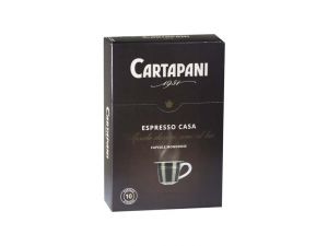 KAPSUŁKI NESPRESSO CARTAPANI 10 SZT ESPRESSO CASA