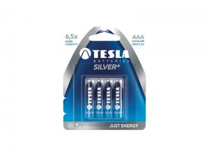 BATERIA TESLA LR03 AAA SILVER+ 4 SZT. ALKALICZNA BLISTER FOLIOWY