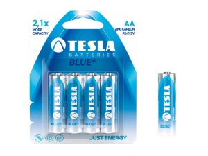 BATERIA TESLA R06 AA BLUE+ 4 SZT. BLISTER