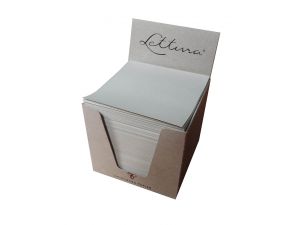 NOTATNIK KOSTKA BIAŁA LETTURA W KARTONOWYM PODAJNIKU 8,5x8,5x8,5