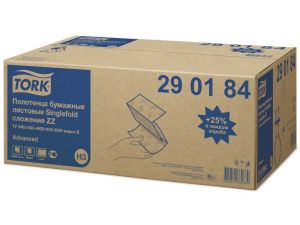 RĘCZNIK ZZ TORK H3 BIAŁY OP. 20X200 LIS. 2-WARSTWOWY 290184