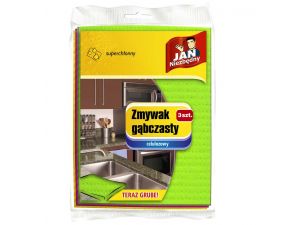 ZMYWAK GĄBCZASTY JAN NIEZBĘDNY 3SZT.