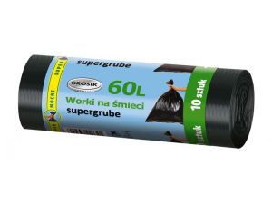 WORKI NA ŚMIECI 60L GROSIK LD 10SZT.