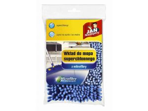 WKŁAD DO MOPA PŁASKI JAN NIEZBĘDNY MIKROFIBRA GRANATOWY