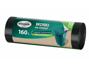 WORKI NA ŚMIECI 160L GROSIK 10SZT 
