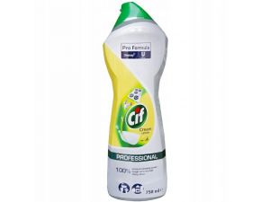 MLECZKO DO CZYSZCZENIA CIF 750ML CREAM LEMON PRO FORMULA