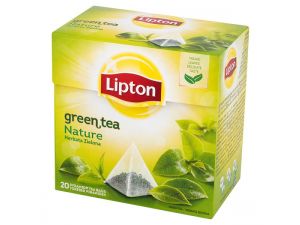HERBATA LIPTON ZIELONA A`20 PIRAMIDKI