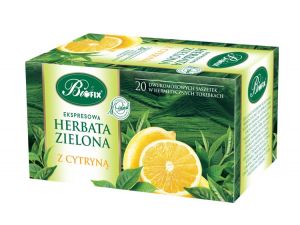 HERBATA BIFIX PREMIUM ZIELONA Z CYTRYNĄ A`20